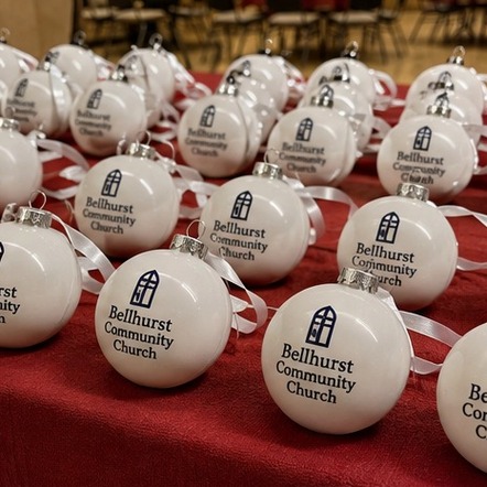 Customized ornaments for churches and nonprofits