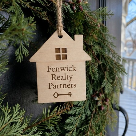 Customized ornaments for real estate and client gifts